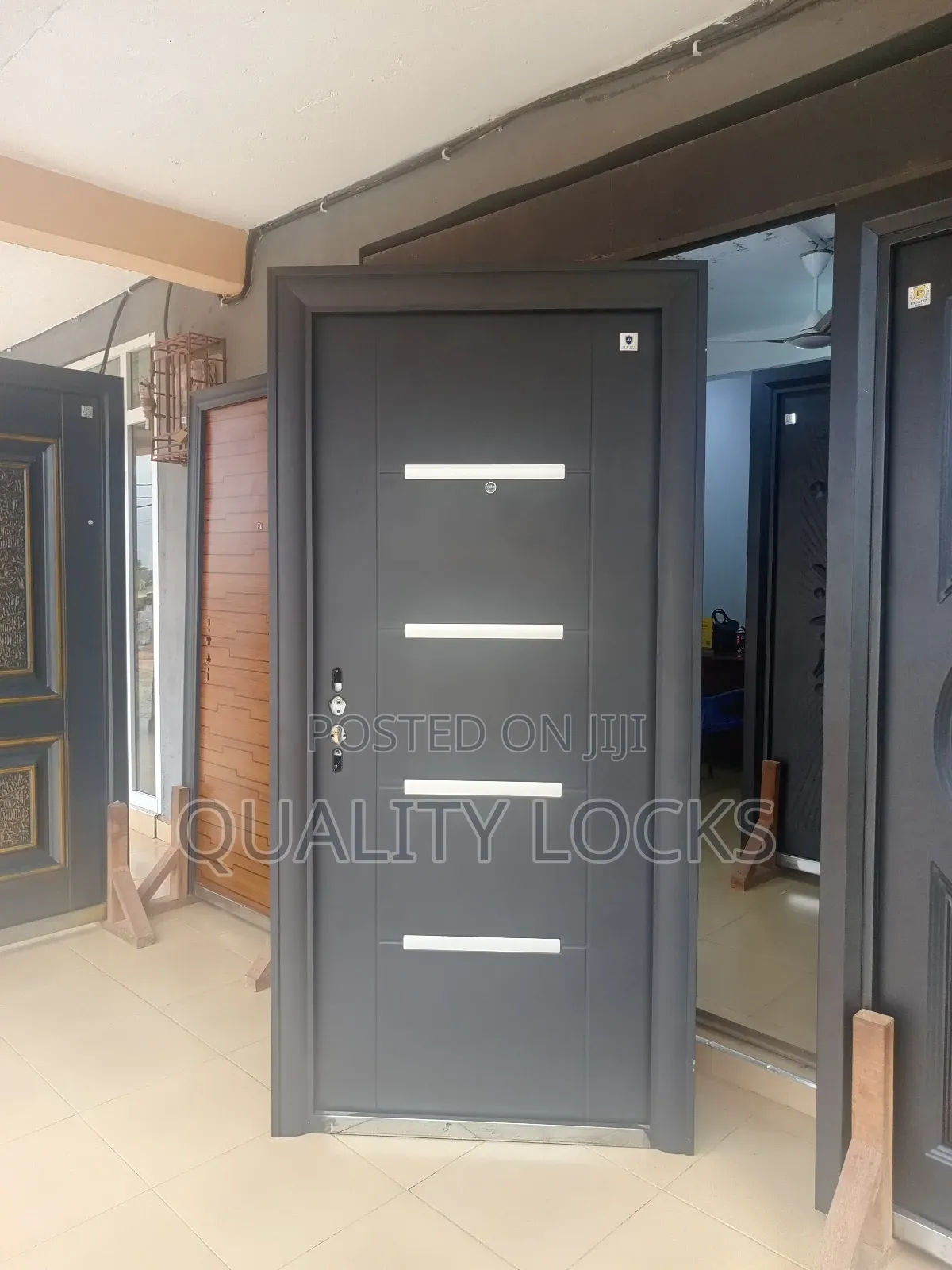 Quality Betop German Black Security Door