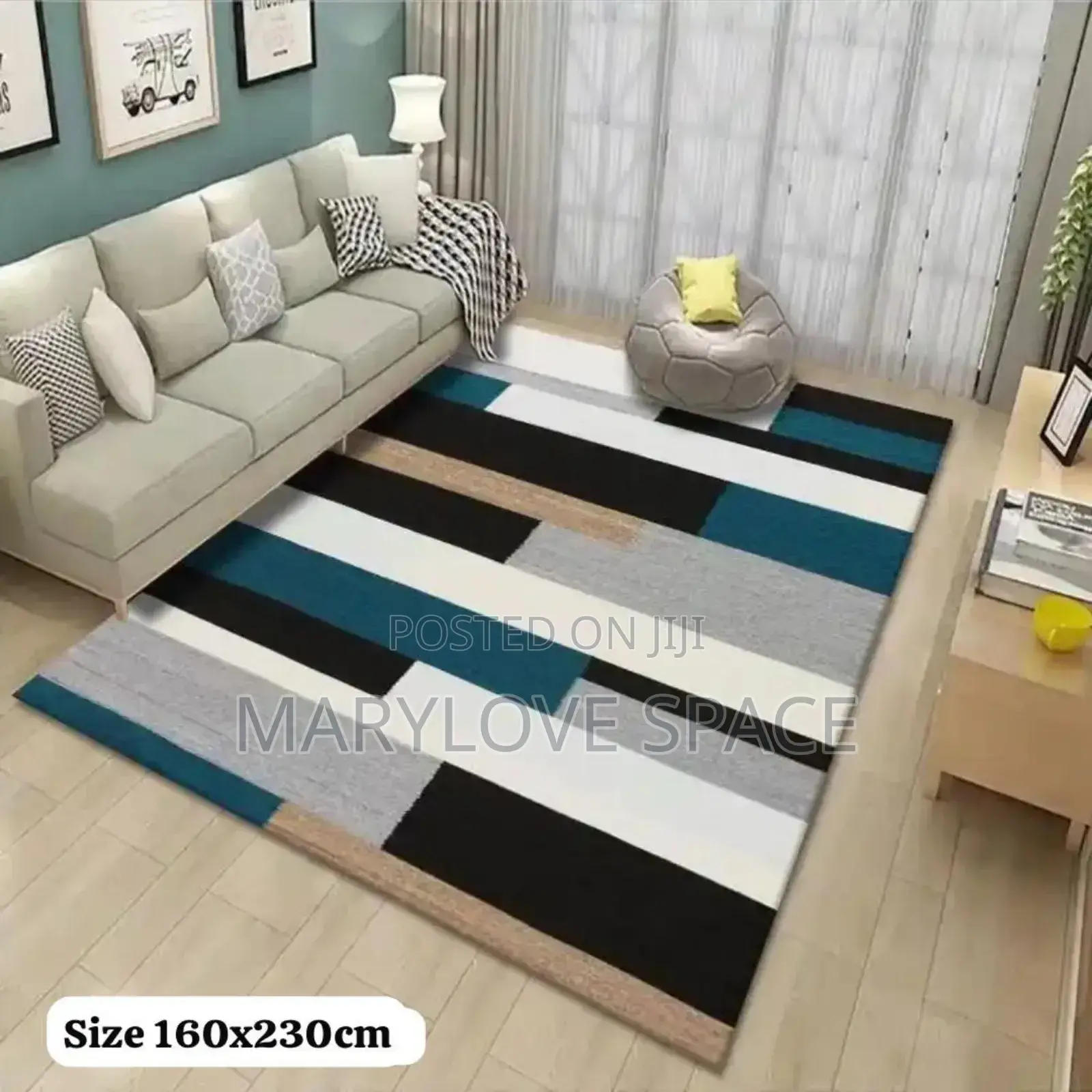 Quality 3d Centre Carpet(160x230cm)