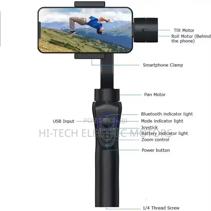 S5b Original 3-Axis Gimbal Stabilizer for Videography and Photography