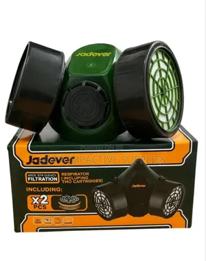 Quality Chemicals Respirator With 2 Cartridges.