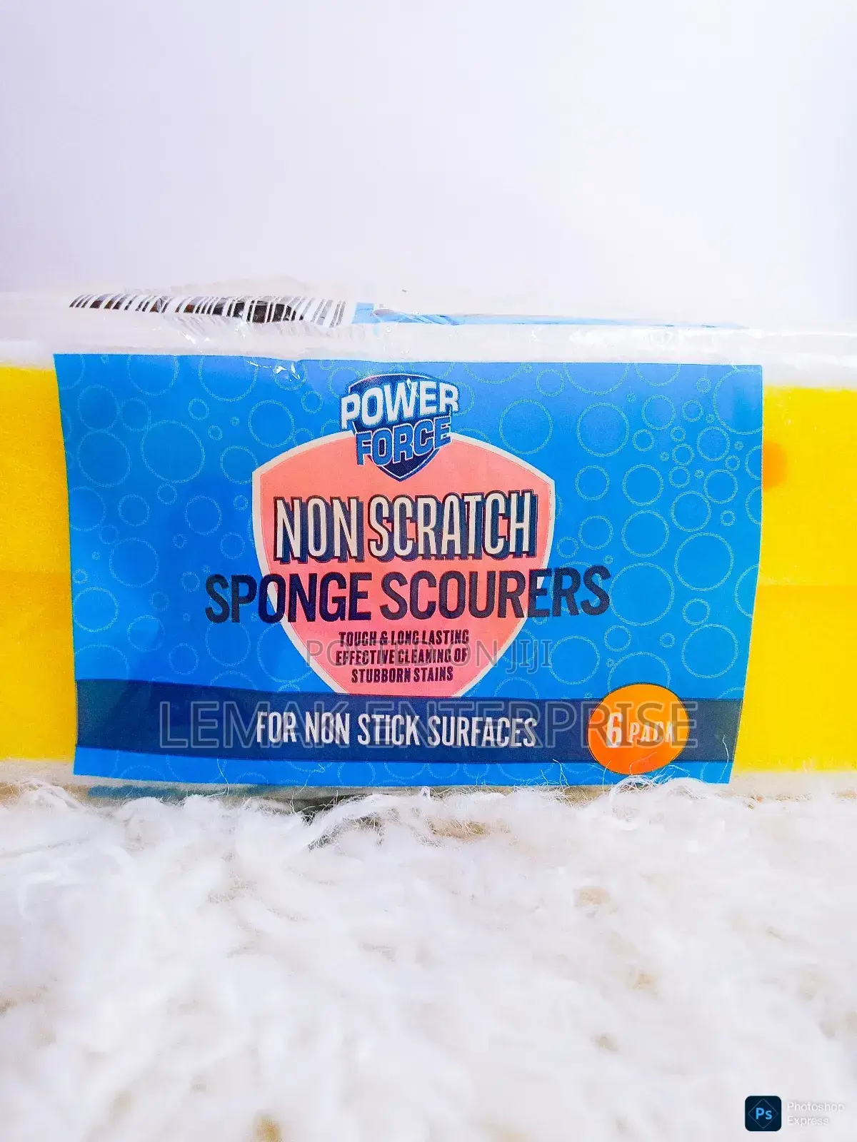 Power Force Finigergrip Sponge Scourers 6 Packs