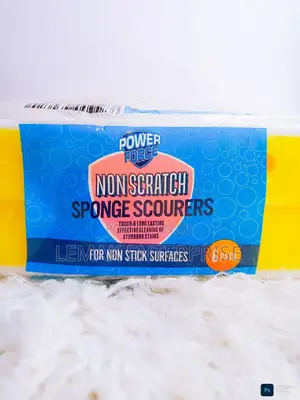 Power Force Finigergrip Sponge Scourers 6 Packs