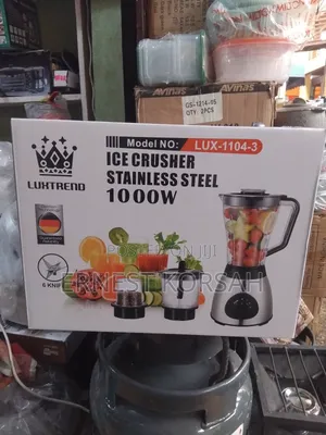 3 In 1 Ice Crusher Stainless Steel Blender