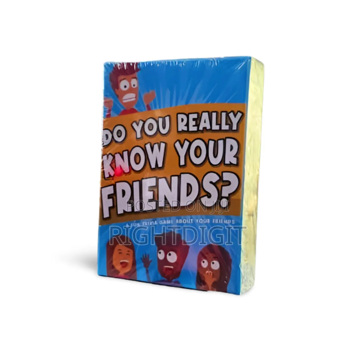 Do You Really Know Your Friends Party Card Game