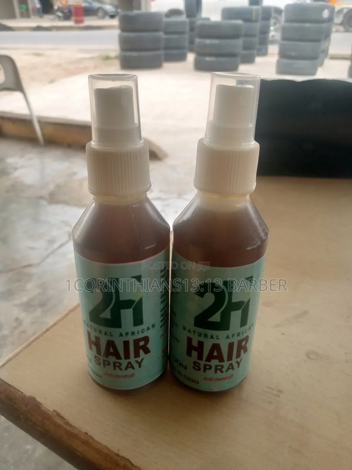 2h African Hair Spray