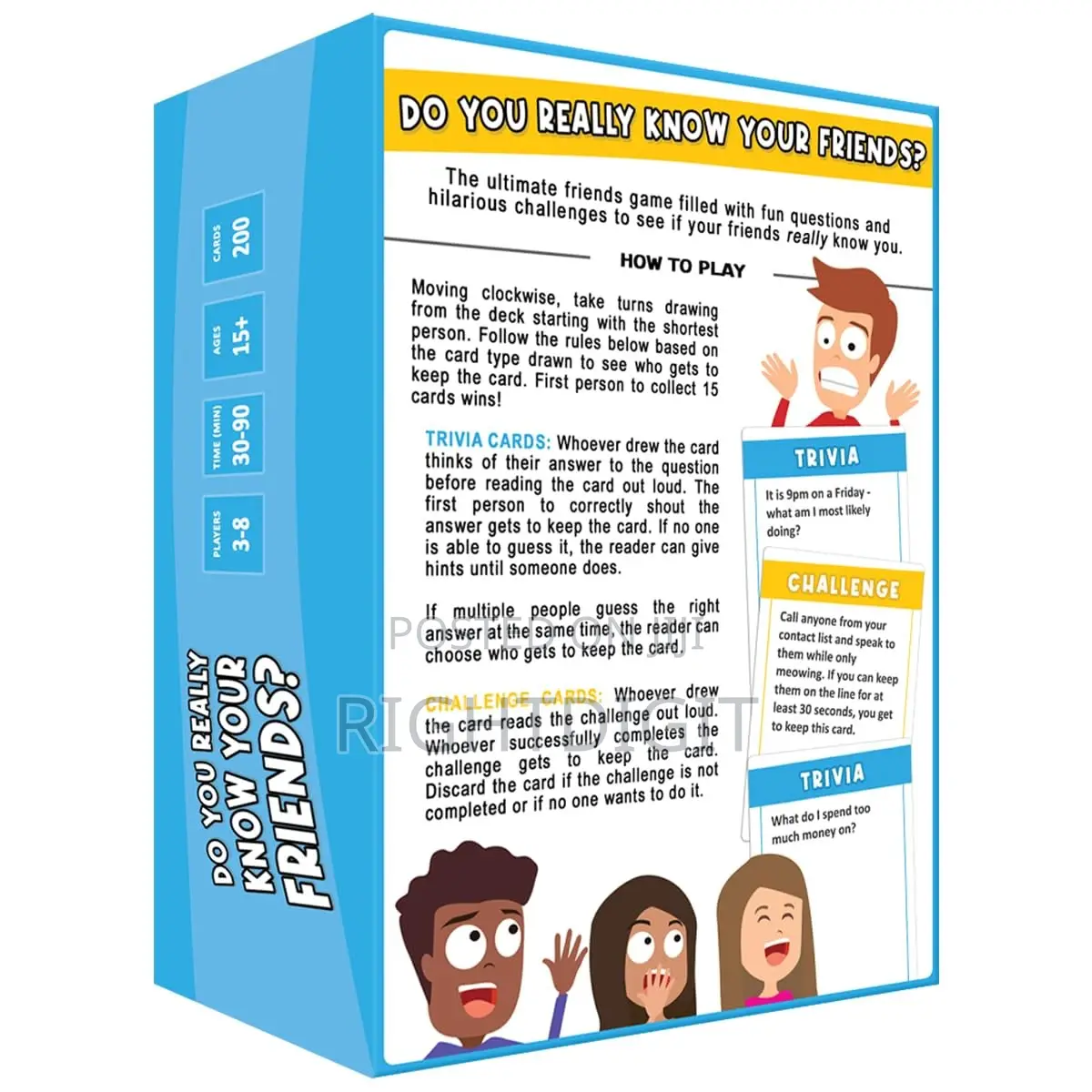 Do You Really Know Your Friends Party Card Game