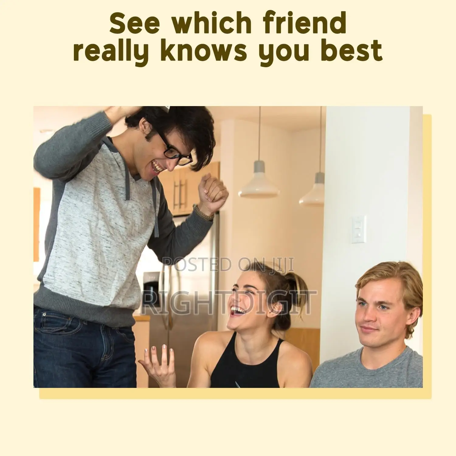 Do You Really Know Your Friends Party Card Game