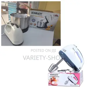 Scarlett 200w Hand Mixer – Easy Grip Handle