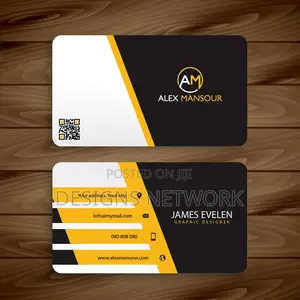 Business Card Design Printing (100 Pieces)