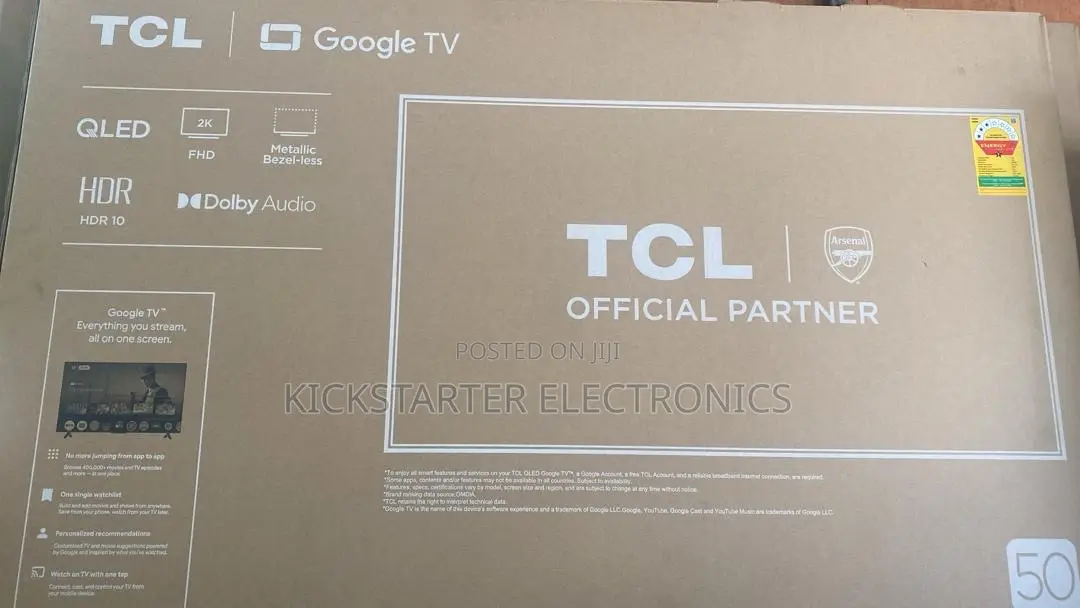 TCL 50inches Qled Smart Tv