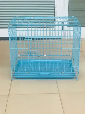21 Inches Metal Blue Cages ( Indoor N Outdoor)