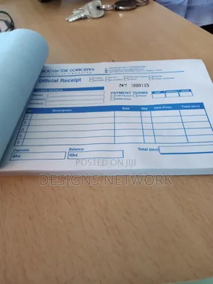 Receipt/ Waybill/ Invoice Design And Print