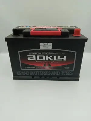 12 Volts 15 Plates Aokly Battery - Free Delivery