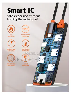 Ldnio Factory Ds-26u Outlet New Design 6 in 1 Type C Adapter