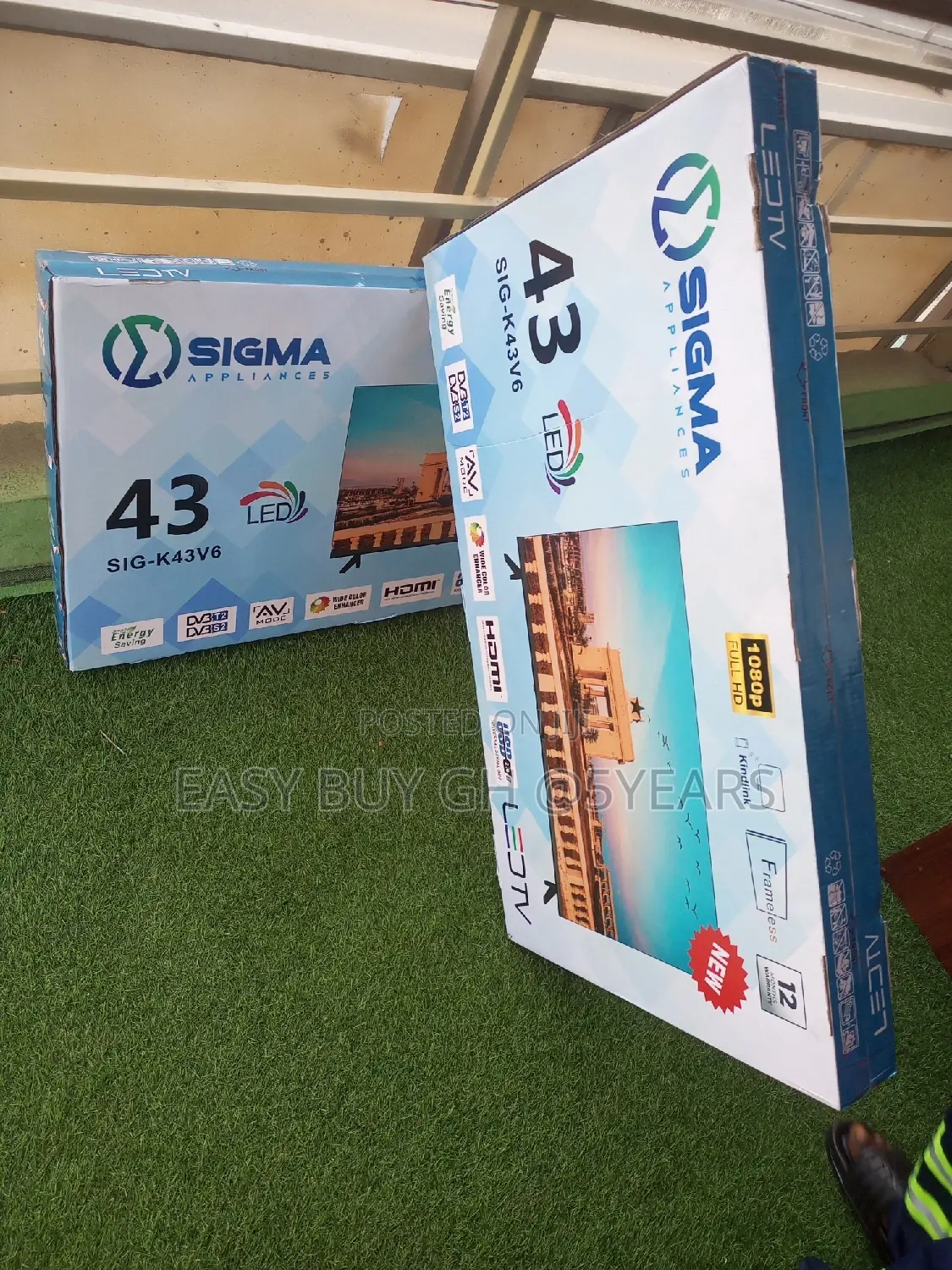Ultra Crystal Clear Sigma 43 Digital Tv 43 Inches Led Tv