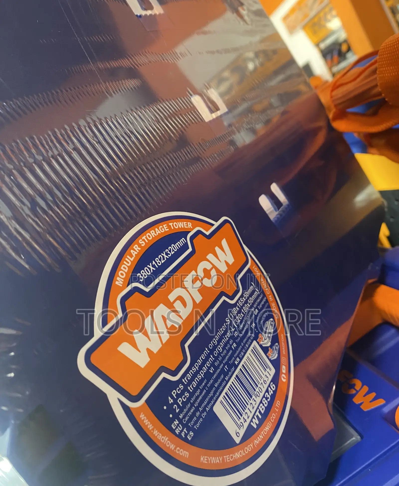 Wadfow Modular Storage Tower (6 Bins)