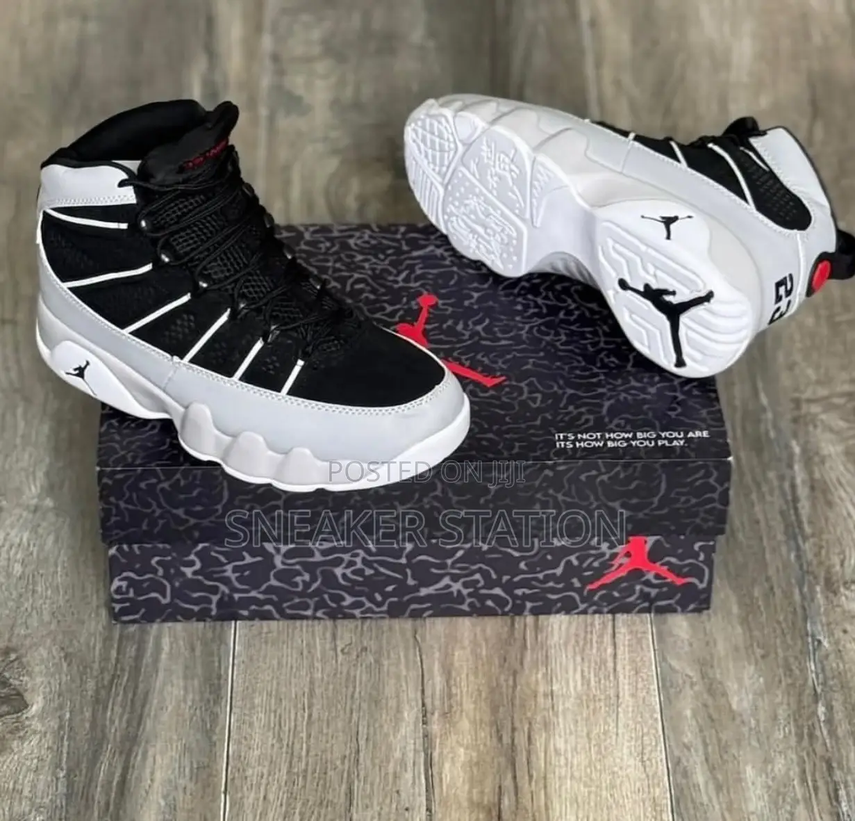 Air Jordan Retro 9 Particle Grey