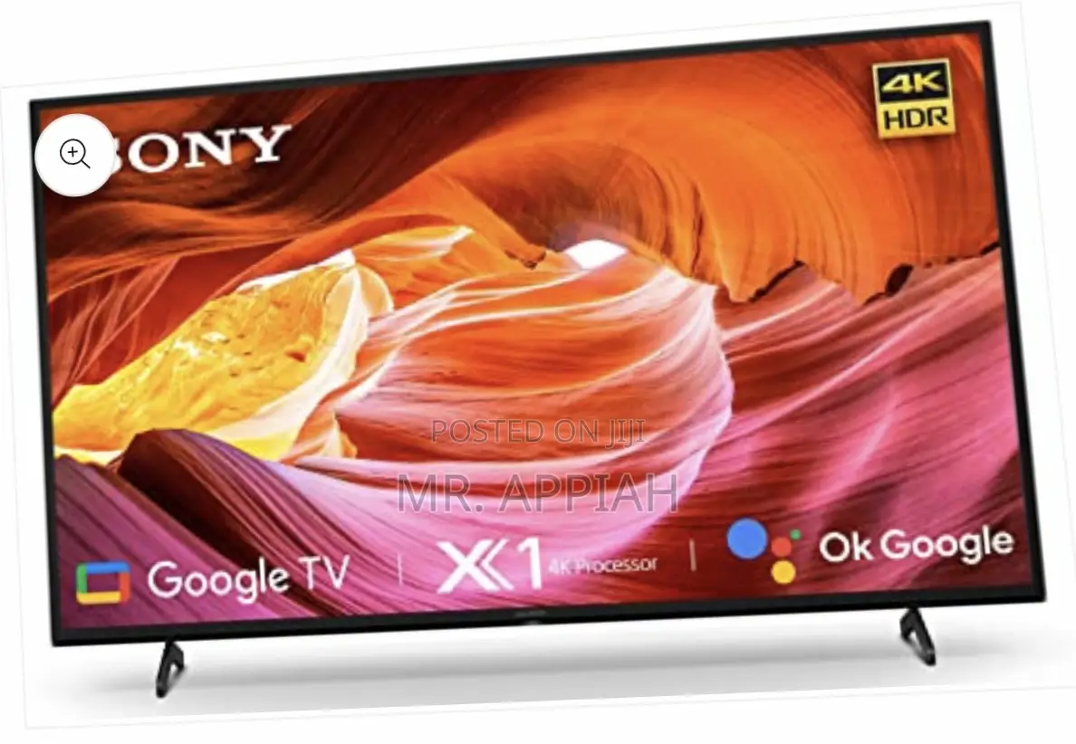 High Quality Sony 65” X-Reality Pro Hd Smart Led Google Tv|Kd-65x75k