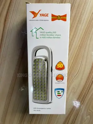 Yage Yg-3535 Led Emergency Lamp– 3000mah Rechargeable Battery