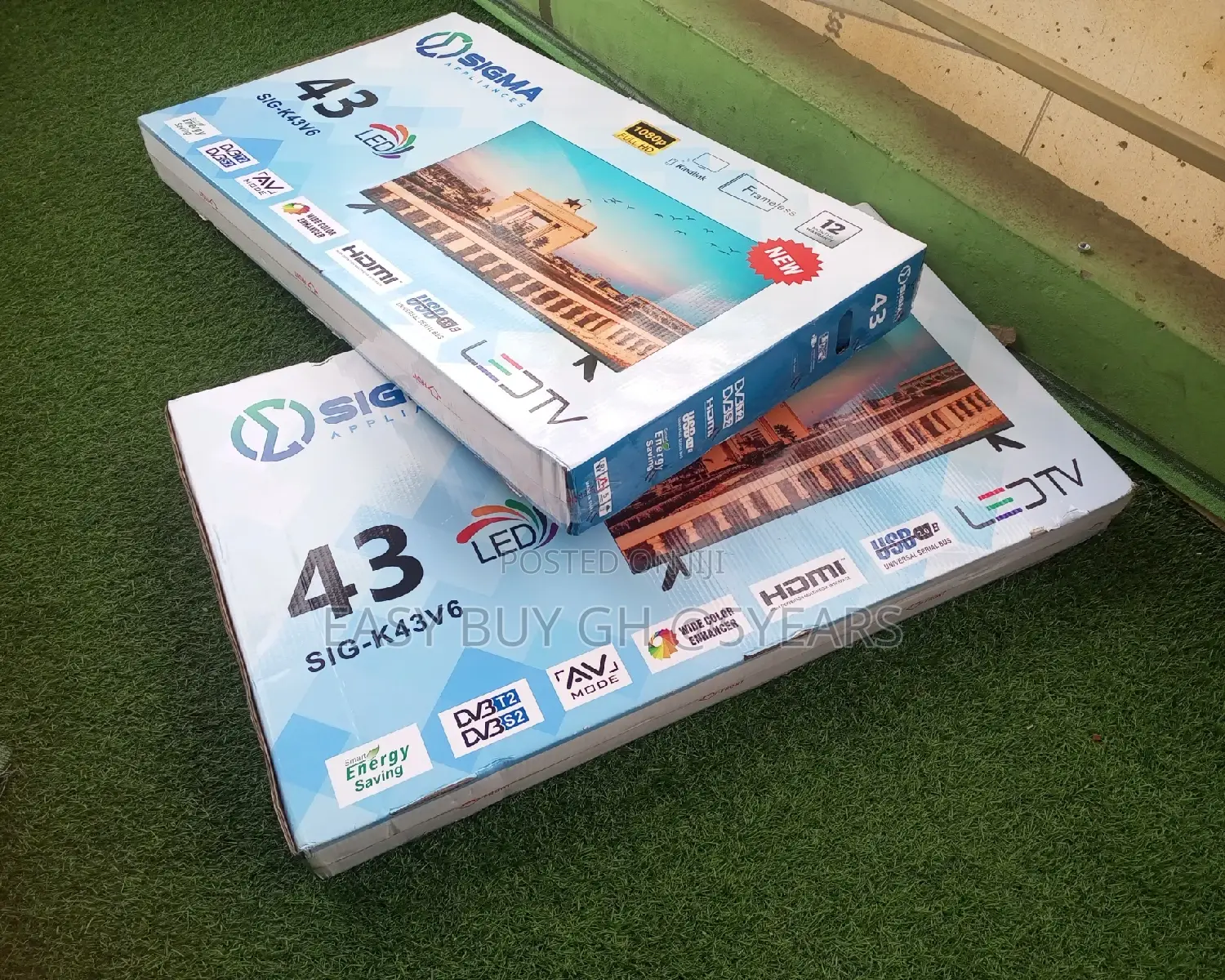 Perfect for Family Night Movie Sigma 43 Inches Digital Tv Sig-K43v6