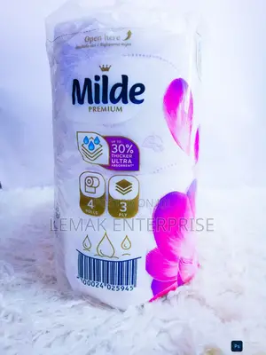 Milde Premium Toilet Paper 4 Pieces