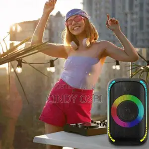 Porodo Soundtec Party Speaker 200w With 5.25′′ Woofer 2′′ and Fm