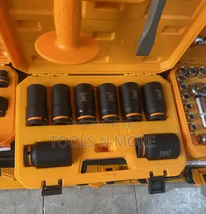 Ingco 8 Pieces 3/4” Deep Impact Socket Set