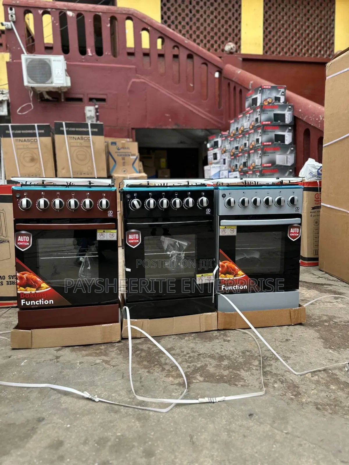 1600gh Rafiq 50 X50 With Oven and Grill , Automatic Ignition