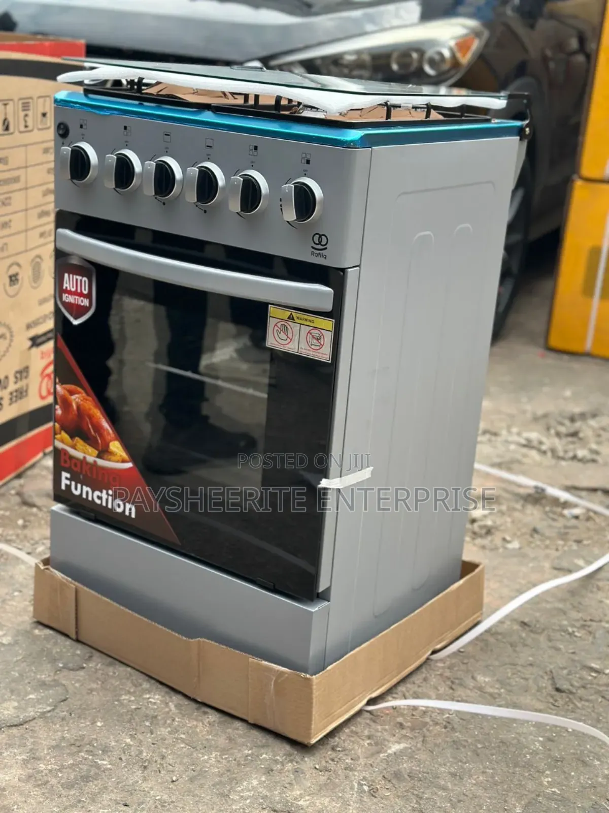1600gh Rafiq 50 X50 With Oven and Grill , Automatic Ignition