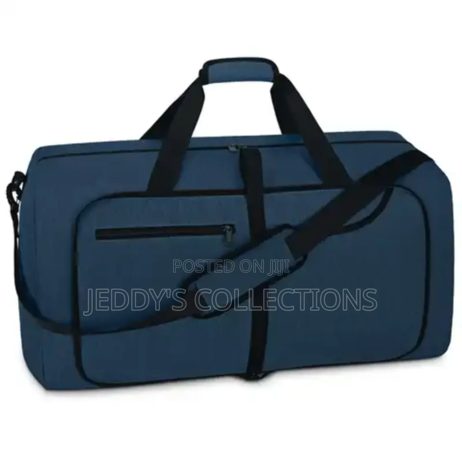 Foldable Large Capacity Weekender Duffel Bag With Shoe Storage