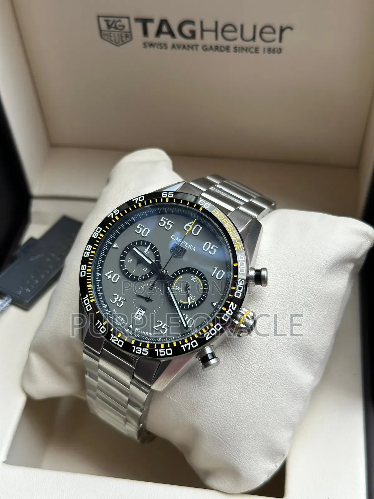 Modern High End Tag Heuer Carrer Watch
