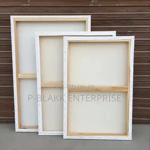 Various Sizes 100% Cotton 280gsm Blank Wood Canvas Board