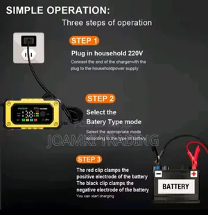 12v7a Car Battery Charger, Smart Battery Charger, Pulse Repair