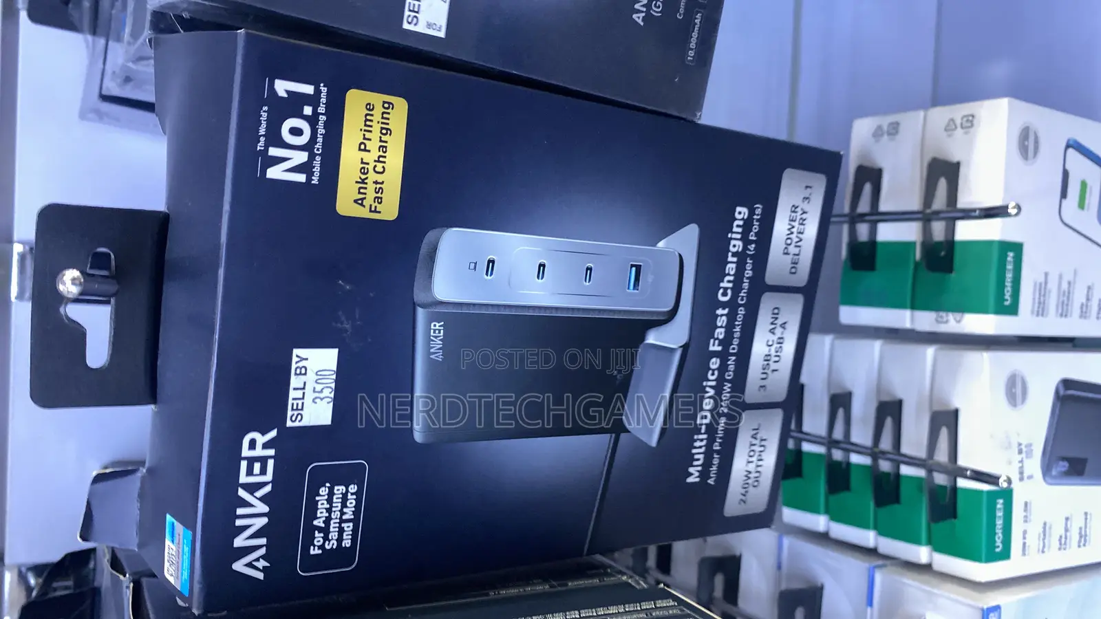 Ldnio C704q Car Charger With Fm Transmitter, 3 Usb Ports, Pd