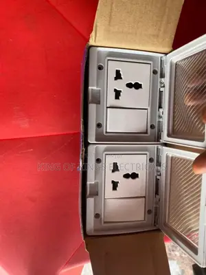 Ip55 Waterproof Socket – Double Outdoor Power Outlet