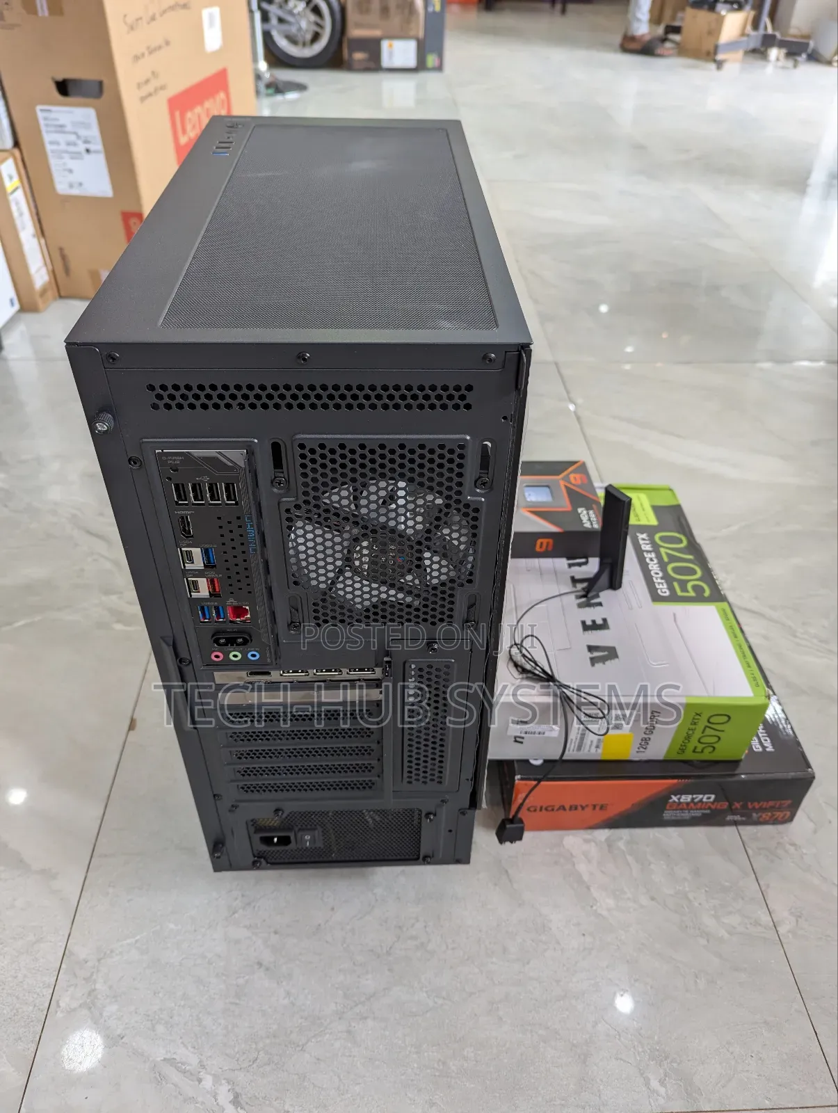 New Desktop Computer 32GB AMD Ryzen 9 SSD 1T