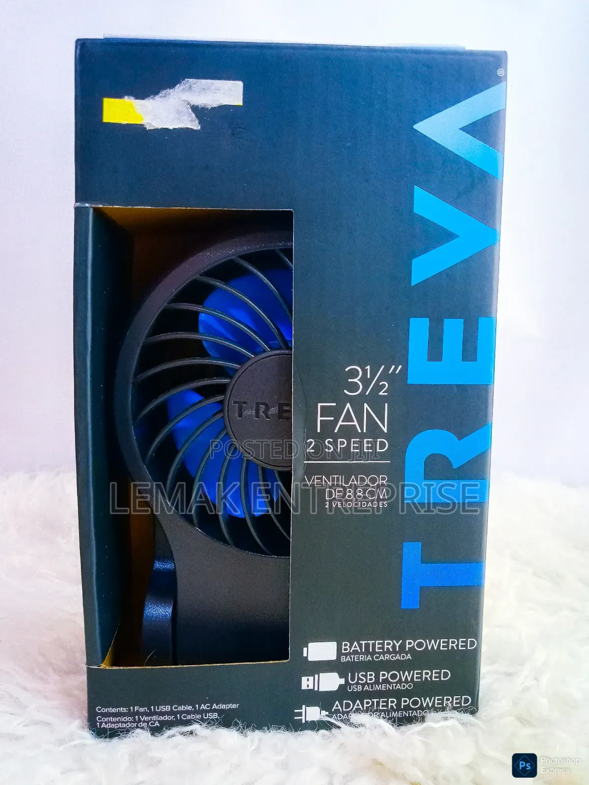 Treva Rechargeable Fan