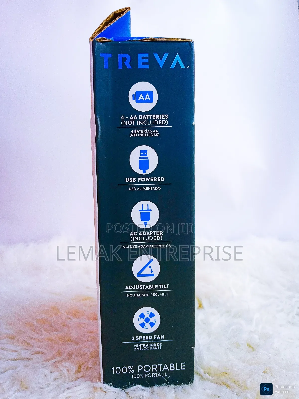 Treva Rechargeable Fan