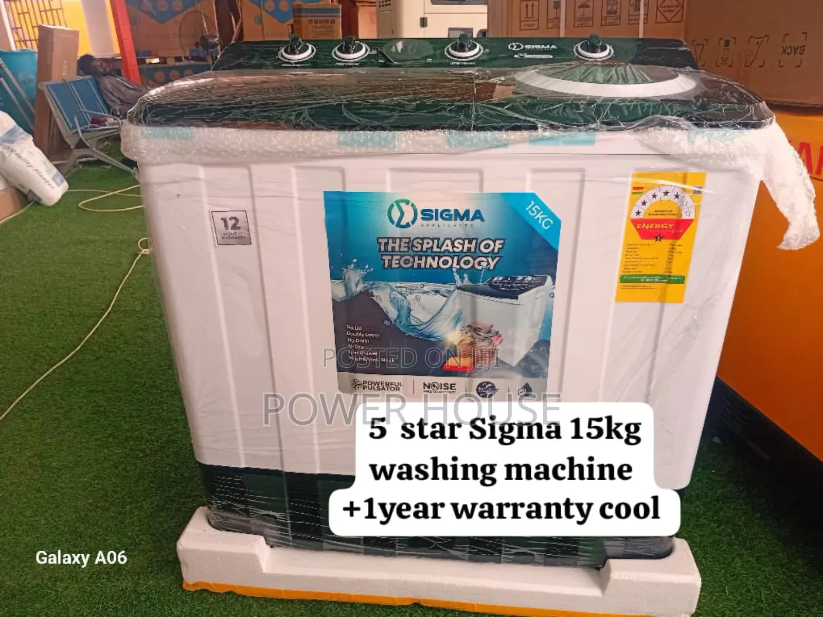 Aqua Beam Sigma 15kg Washing Machine Cool Sigma 15kg Washing Machine