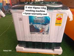 Rinse Rush Sigma 15kg Washing Machine Cool Sigma 15kg Washing Machine