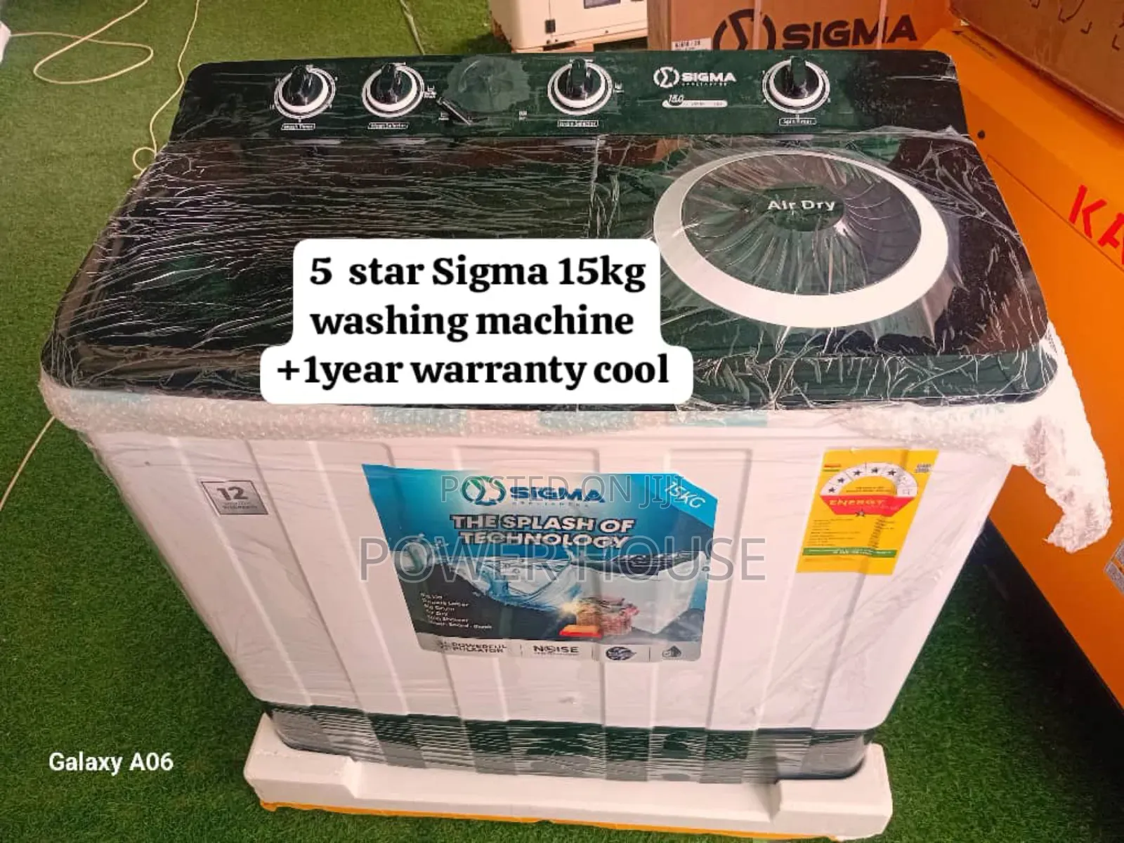 Rain Bloom Sigma 15kg Washing Machine Cool Sigma 15kg Washing Machine