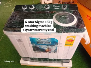 Rain Bloom Sigma 15kg Washing Machine Cool Sigma 15kg Washing Machine
