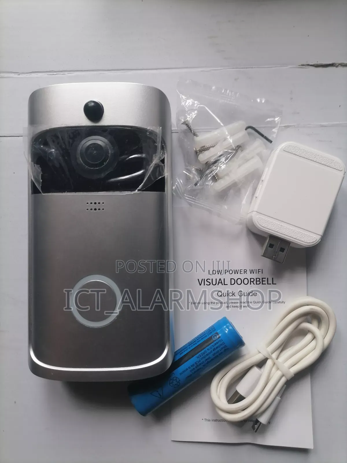 Smart Wireless Ring Doorbell Intercom