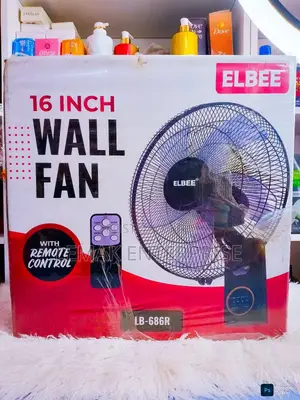 Elbee 16 Inch Wall Fan With Remote Control Lb - 686r