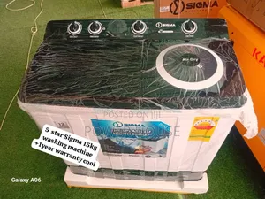 River Rush Sigma 15kg Washing Machine Cool Sigma 15kg Washing Machine