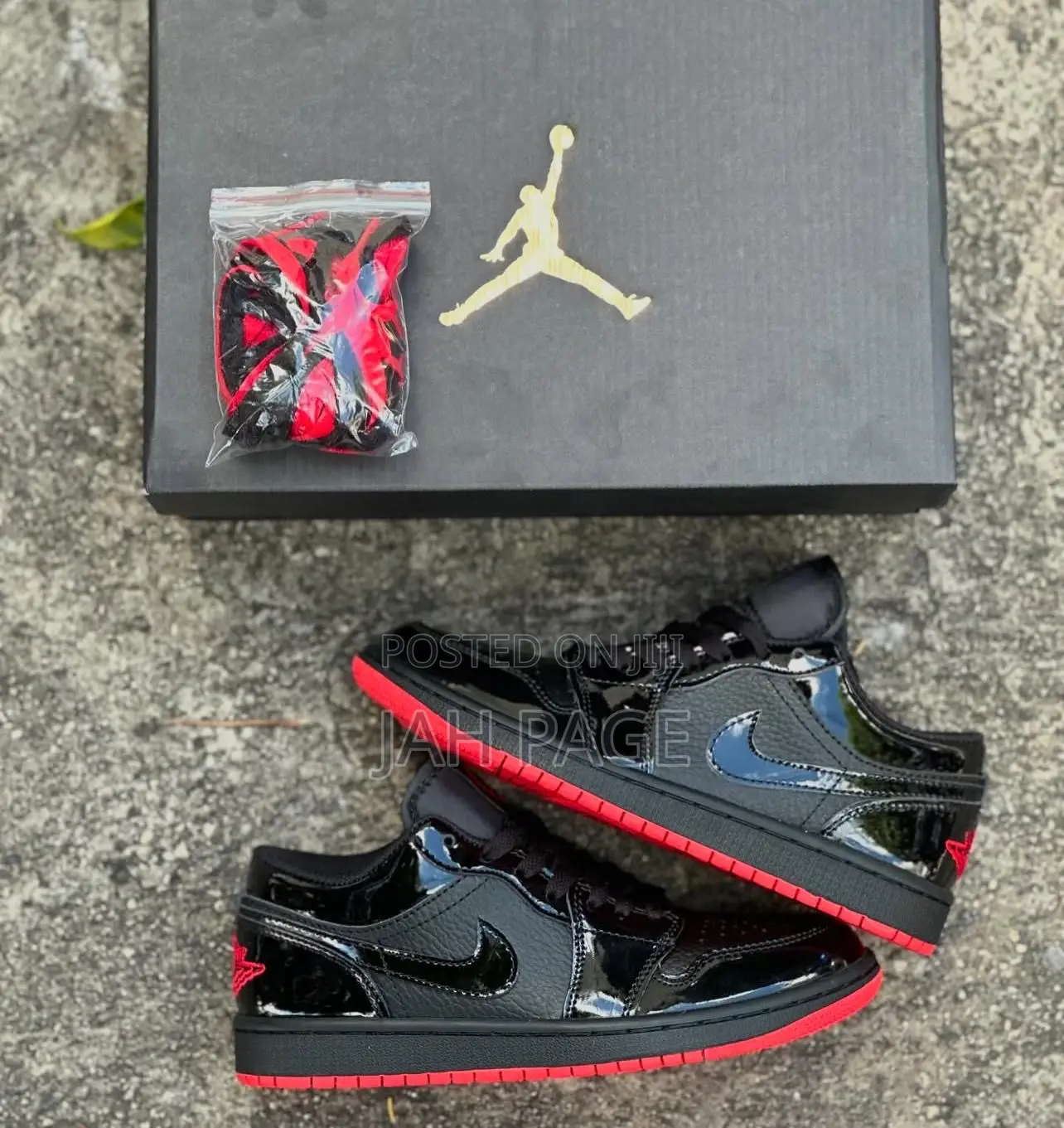 Jordan 1 Black and Red.