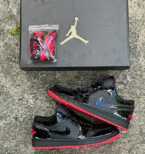 Jordan 1 Black and Red.