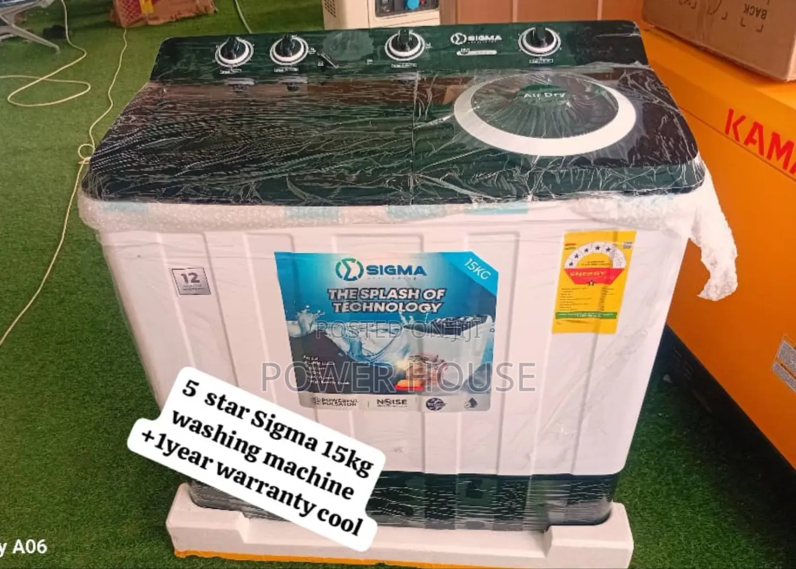 Sun Rinse Sigma 15kg Washing Machine Cool Sigma 15kg Washing Machine