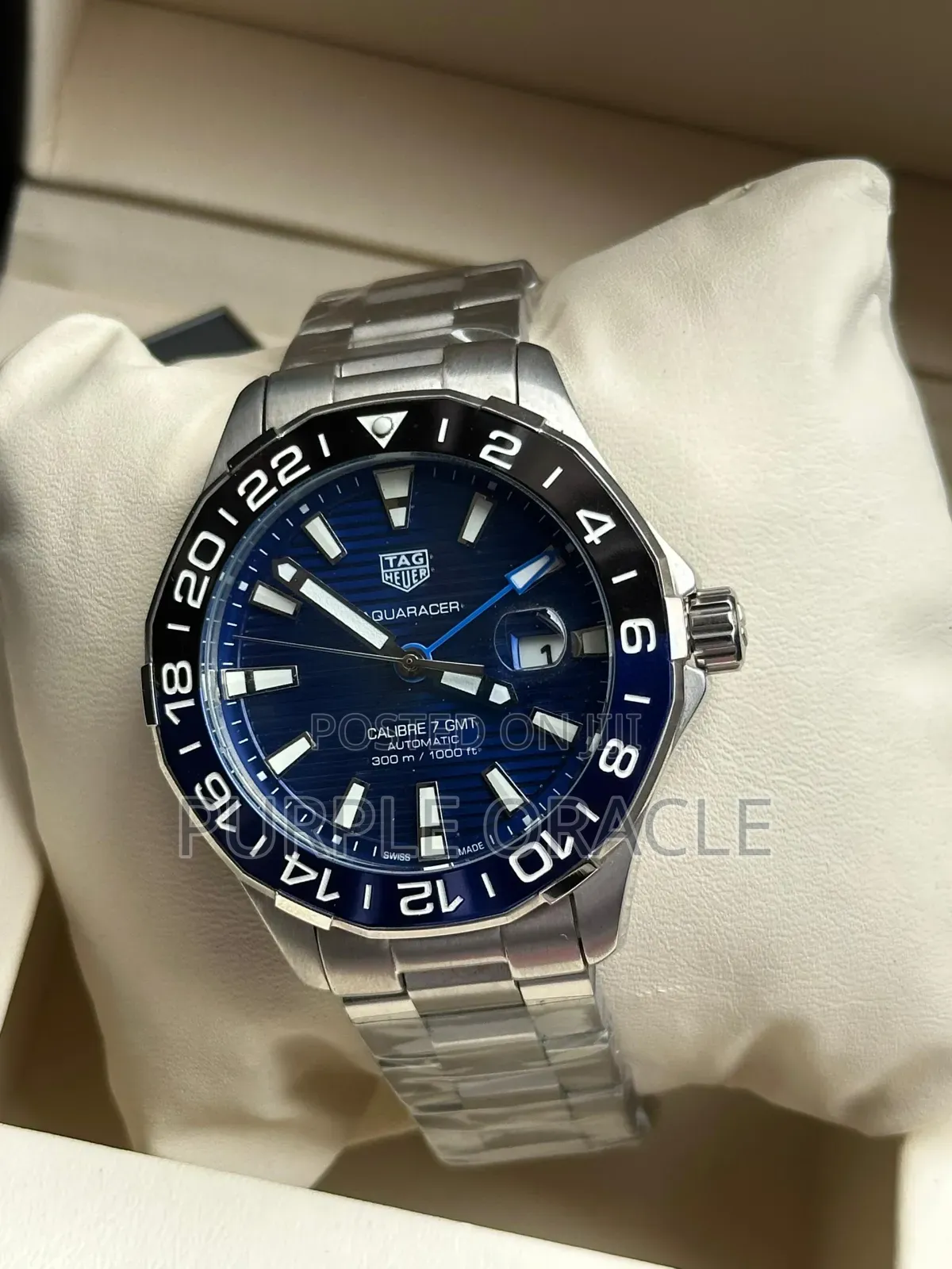 Blue Dial Tag Heuer Carrera Calibre 7