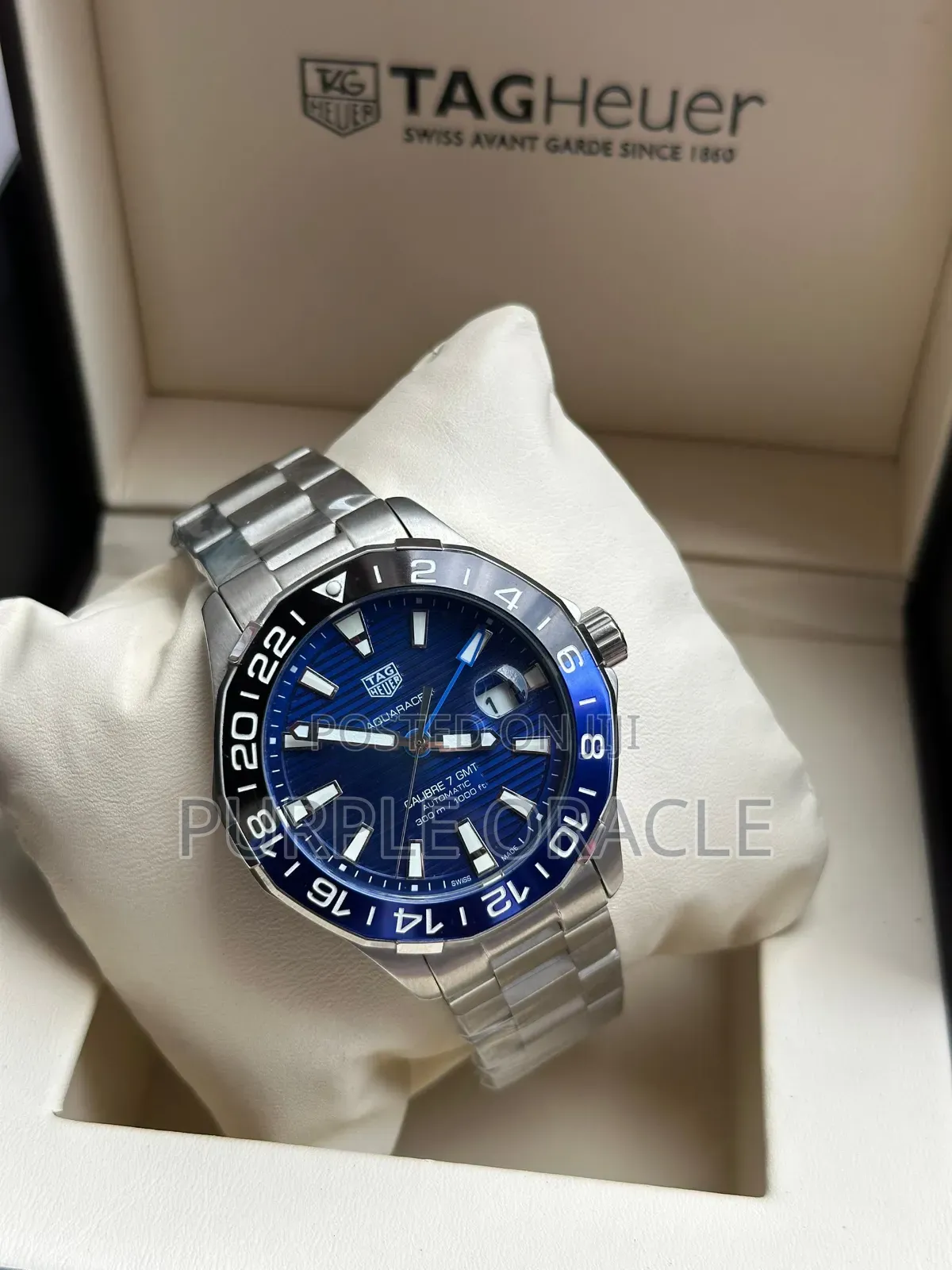Blue Dial Tag Heuer Carrera Calibre 7